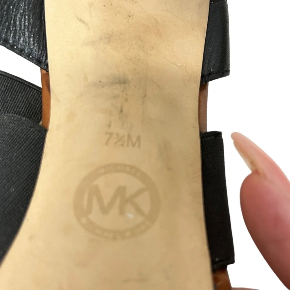 Michael Kors Women's Sexy Black and Brown Heels
